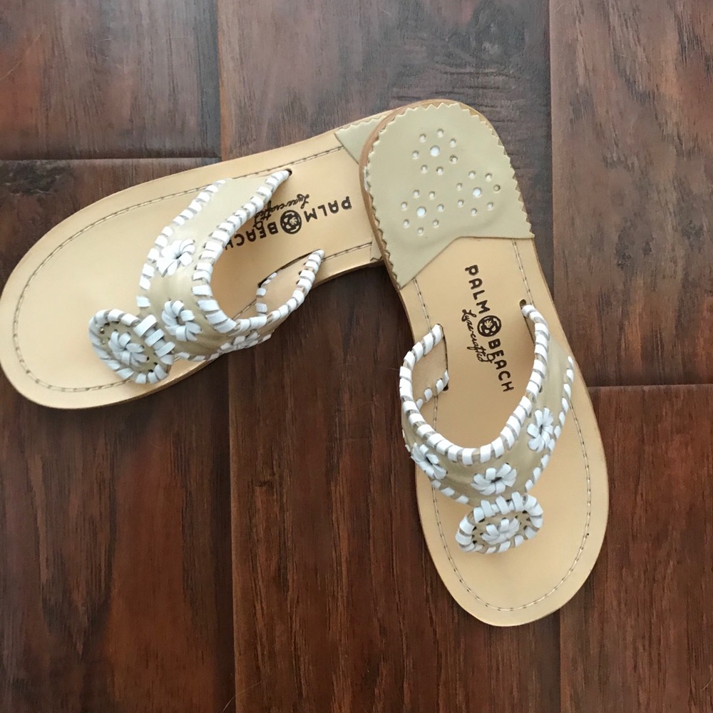 NWT Palm Beach sandals- Like Jack Rogers